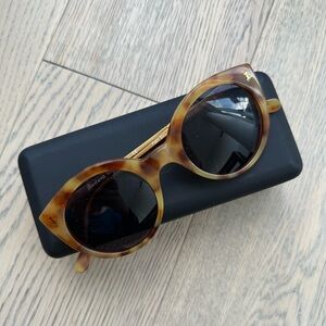 Illesteva Palm Beach Tortoiseshell Sunglasses